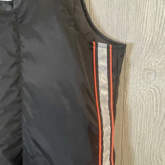 Harley Davidson Made in USA Vintage Motorcycle Snowmobile Bibs Waterproof Medium